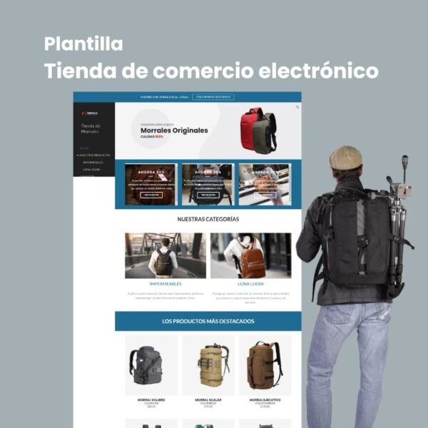 Plantilla Tienda de Comercio electrónico