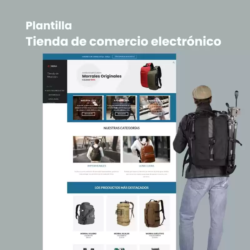 Plantilla Tienda de Comercio electrónico